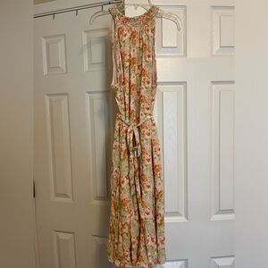 Gibson Latimer orange floral dress Size XL